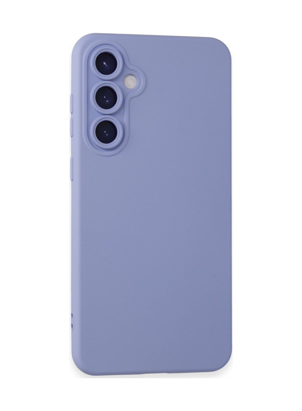 Samsung Galaxy Uyumlu   S23 Fe Kılıf Nano İçi Kadife Silikon - Lila Belirtilmemiş