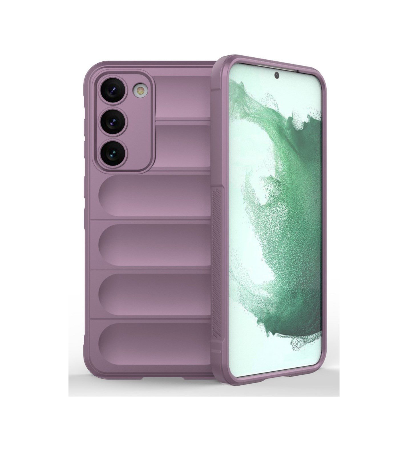 Samsung Galaxy Uyumlu   S23 Plus Kılıf Optimum Silikon - Mor Belirtilmemiş