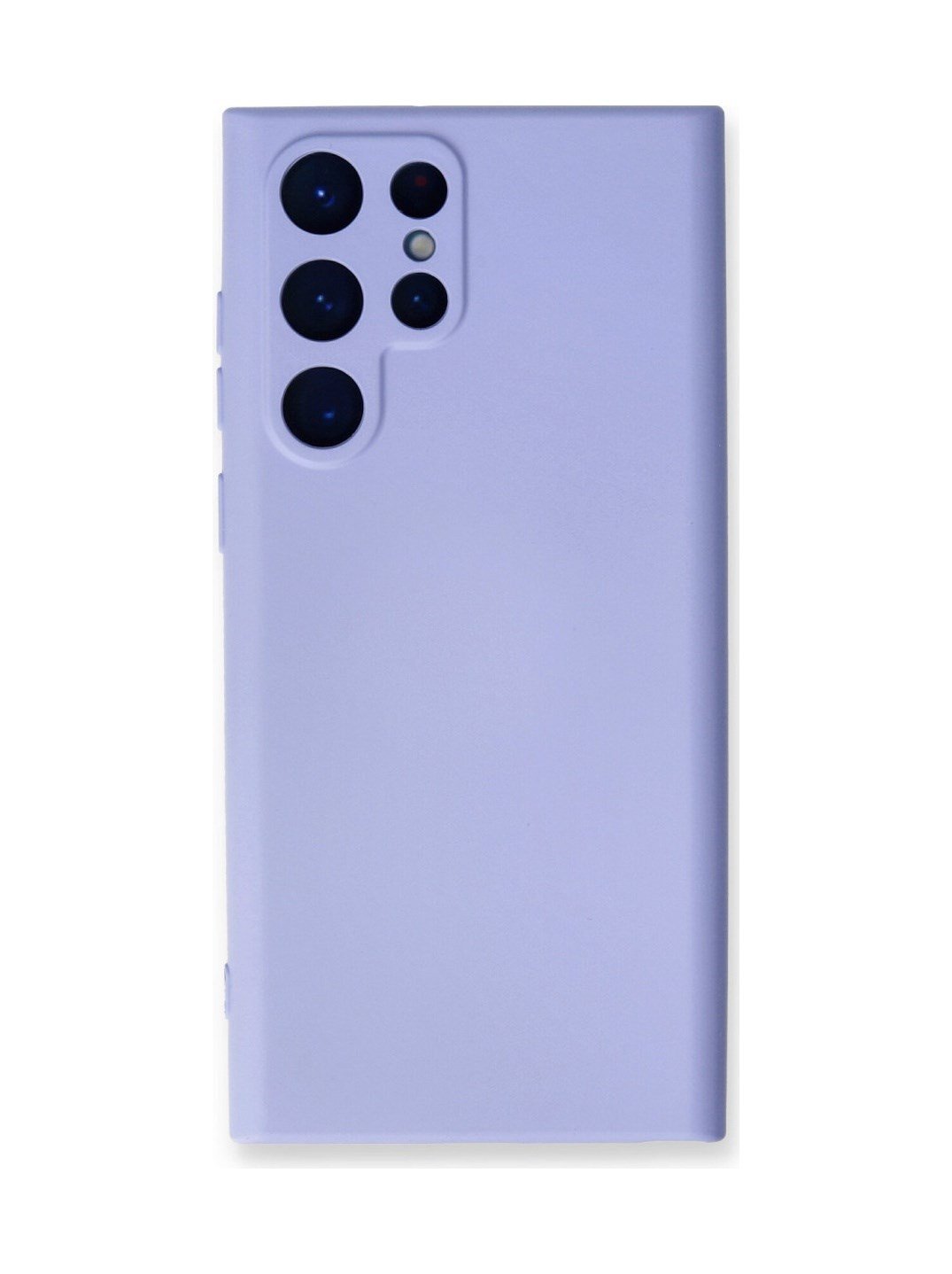 Samsung Galaxy Uyumlu   S23 Ultra Kılıf Nano İçi Kadife Silikon - Lila Belirtilmemiş