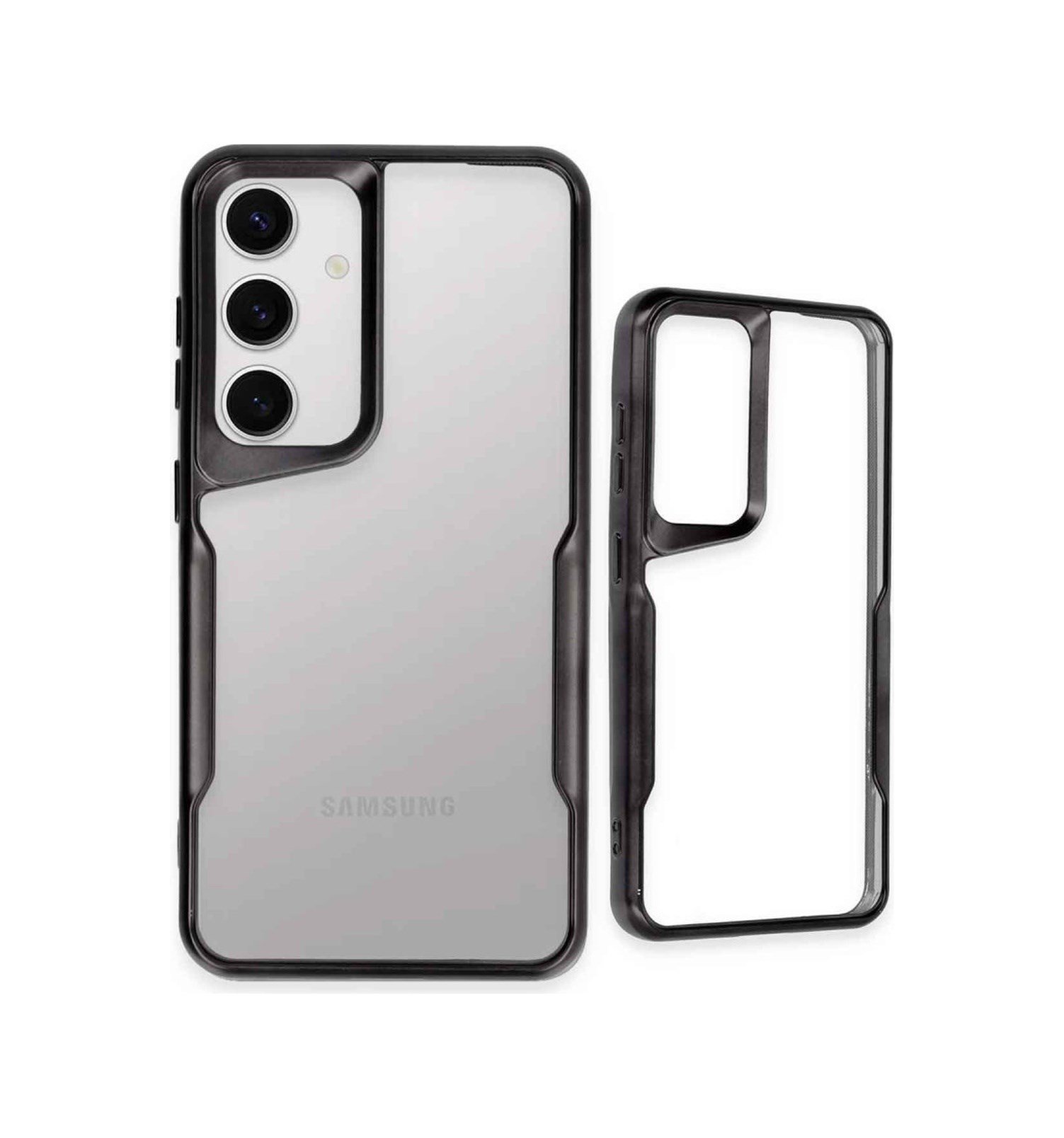 Samsung Galaxy Uyumlu   S24 Kılıf Boyi Silikon Kapak - Gümüş Belirtilmemiş