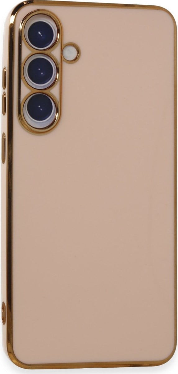 Samsung Galaxy Uyumlu   S24 Plus Kılıf Volet Silikon - Pembe Belirtilmemiş
