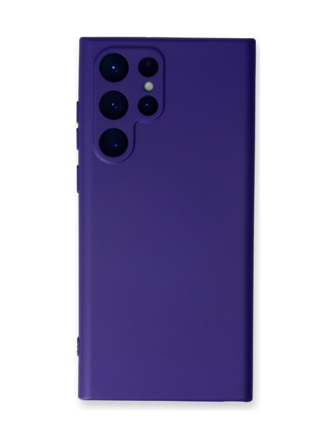 Samsung Galaxy Uyumlu   S24 Ultra Kılıf Nano İçi Kadife Silikon - Mor Belirtilmemiş