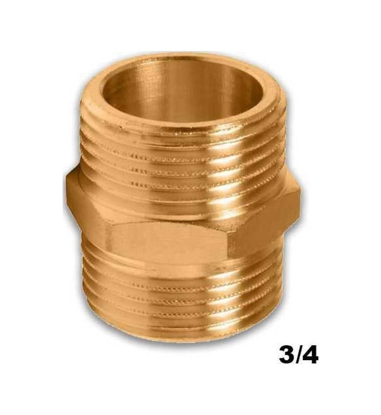 Sarı Nipel 3/4 1 Adet Çok Renkli