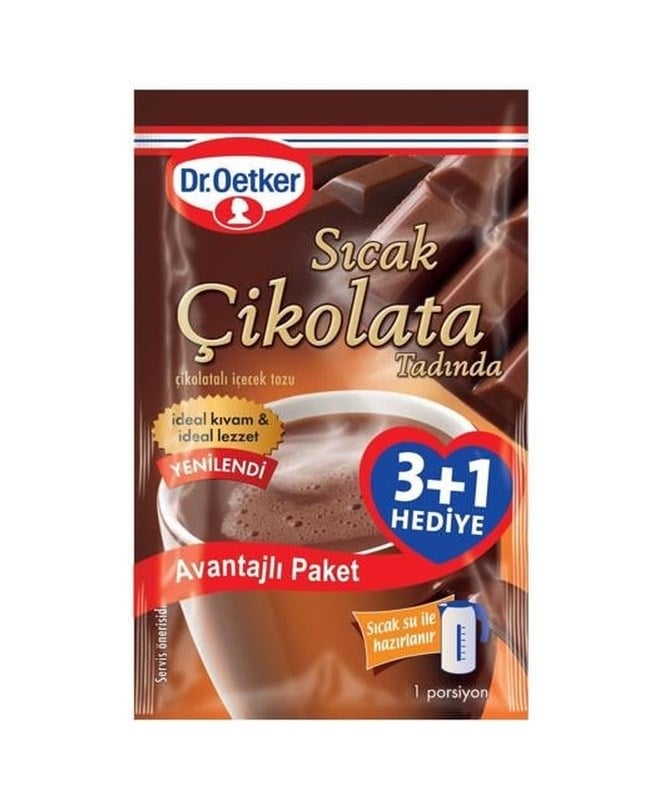 Sıcak Çikolata 4 Lü 76gr