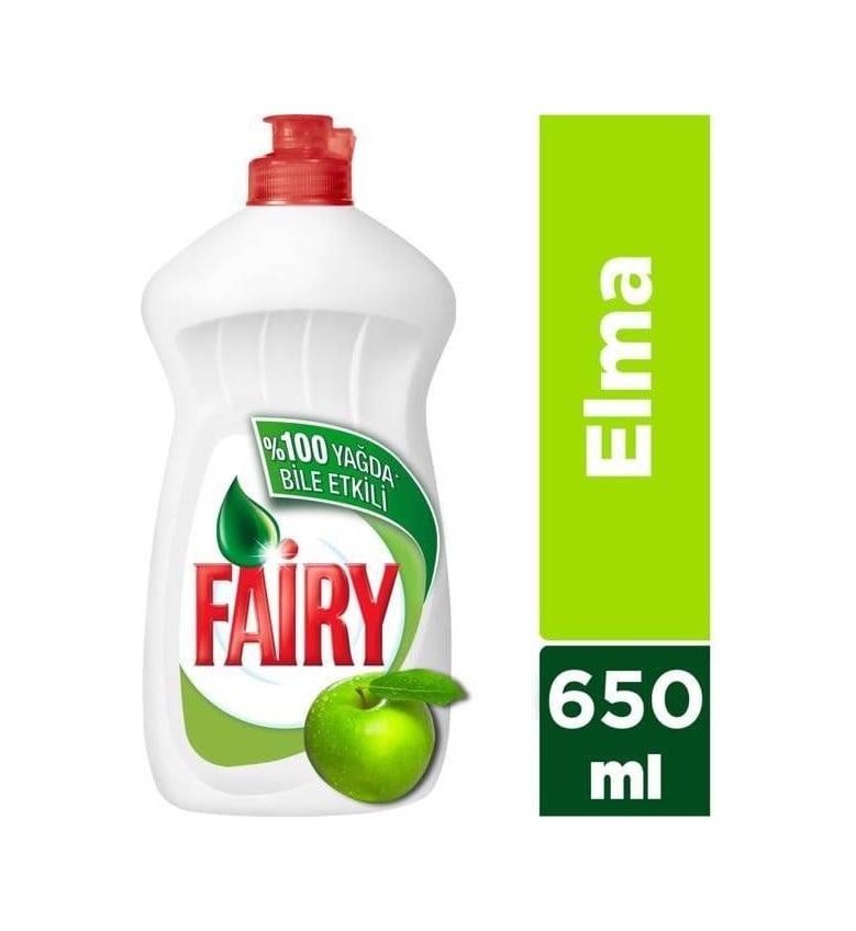 Sıvı Bulaşık Deterjanı Elma 650ml 1 Adet