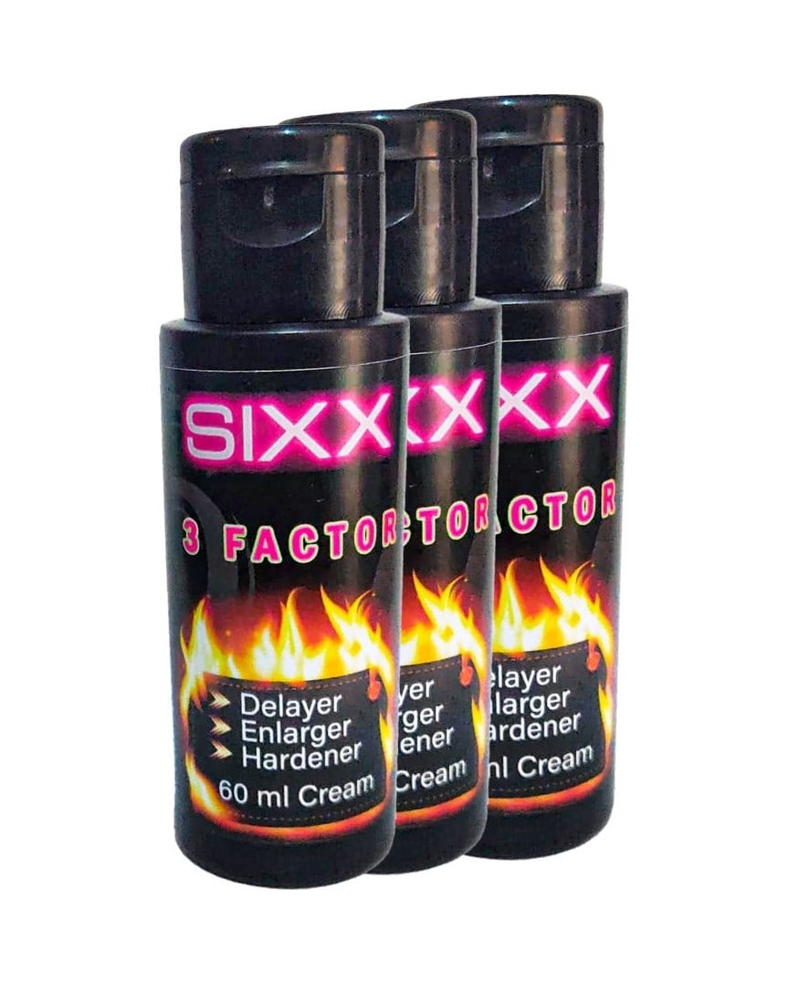 Sıxx 3in1 Krem 3 Adet Erkeğe Özeı 3 Ettki Birden Kremi 60 Ml