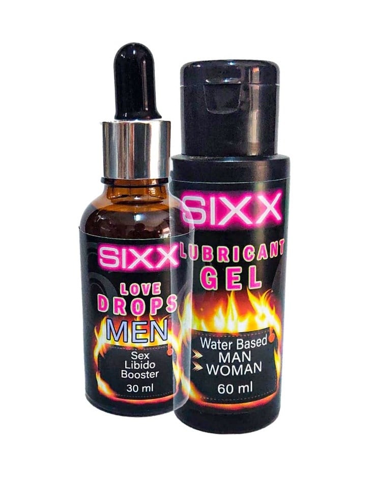 Sıxx Kadın Ve Erkeklerelubrikantjel 60 Ml+erkekıere Özel Cinseldamla