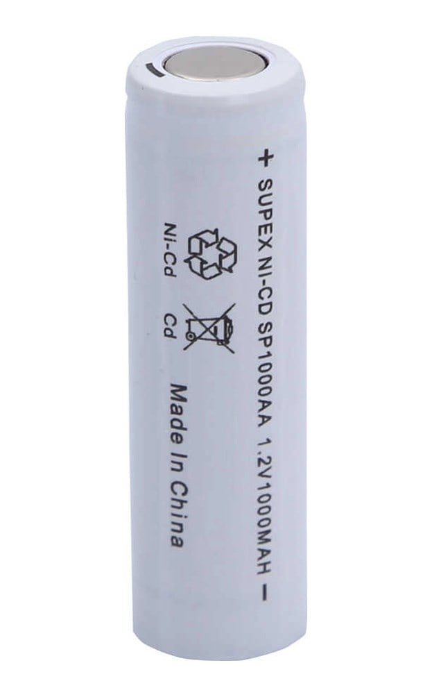 Sp1000aa 1.2v 1000mah Ni-cd Düz Kafa Kalem Pil