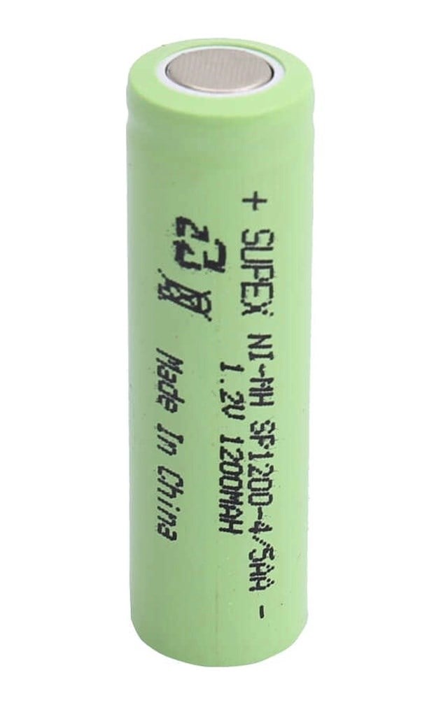 Sp1200-4/5aa 1.2v 1200mah 4/5aa Nimh Kısa Kalem Pil