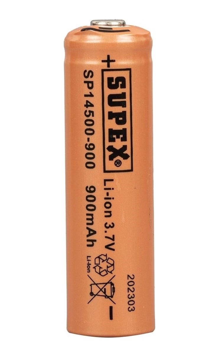 Sp14500-900 3.7v 14500 Model 900mah Li-ion Uçlu Pil