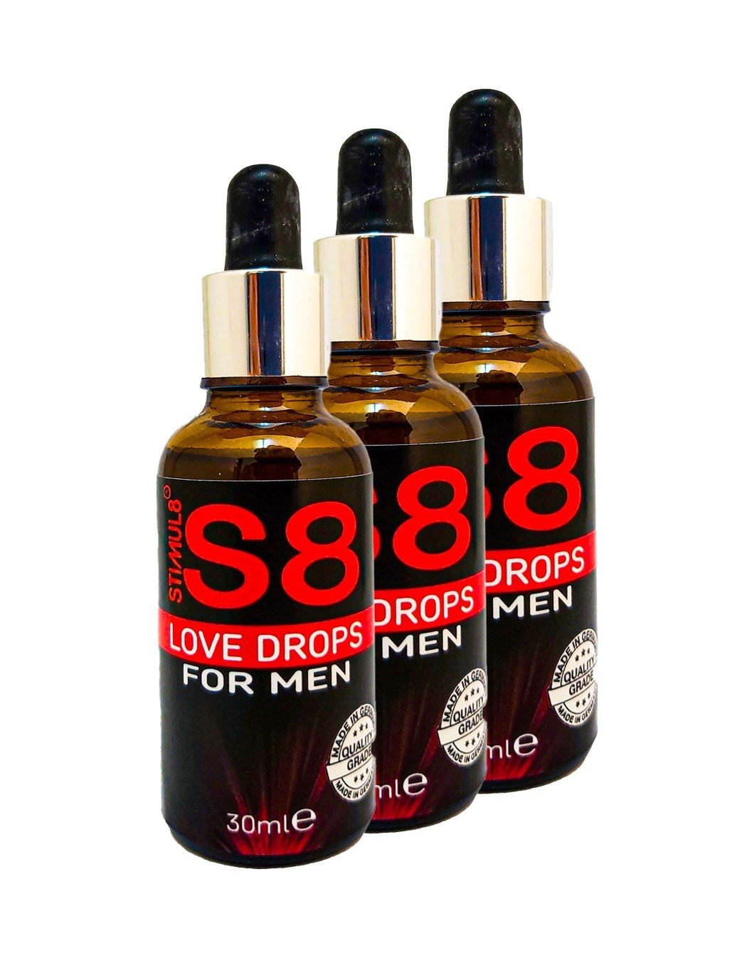 Stimul8 Erkeklere Özel Damla 30 Ml X 3 Adet