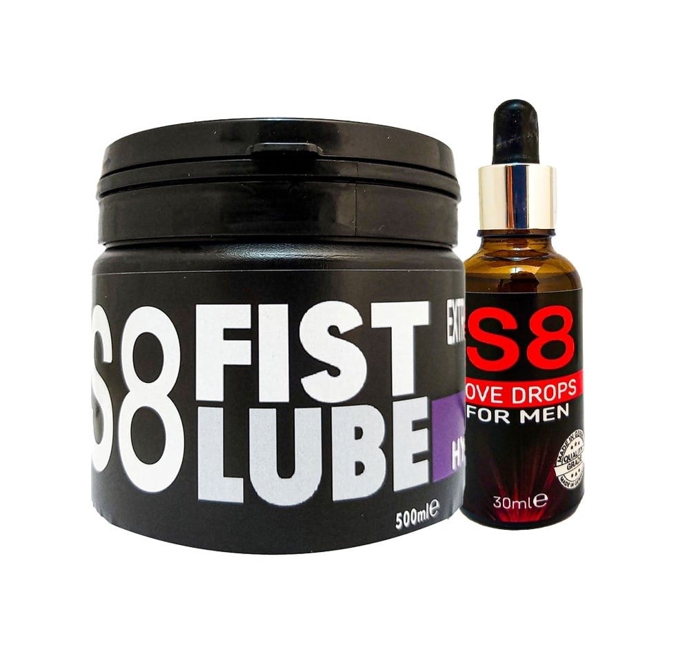 Stimul8 Fist Lube Lubrikantkrem Büyük 500ml + Stimul8 Erkekleri Etkiııeyendamla