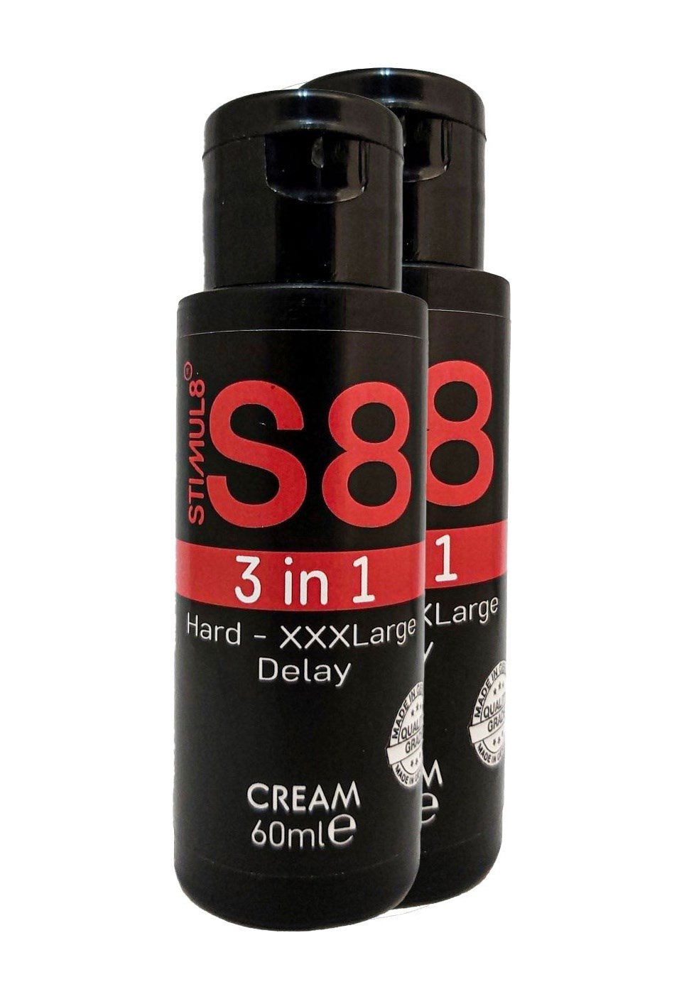 Stımul8 S8 2 Adet 3in1 Krem Erkeğe Özeı 3 Ettki Birden Kremi 60 Ml