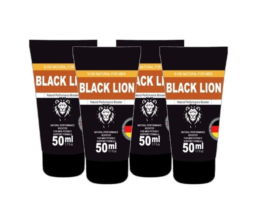 Süper Black Lion 4 Tane X 50 Ml Men Booster Krem Erkeklere Özel Anlar Için Krem