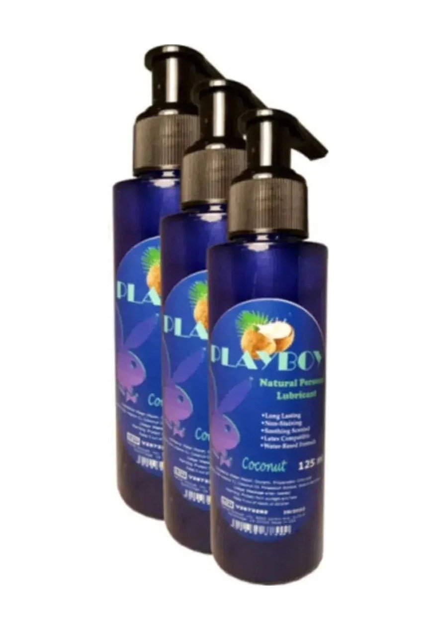 Süper Coconut Flavor Natural Personal Lubricant 375ml Hindistancevizli Kayganlaştırıcı X 3 Adet