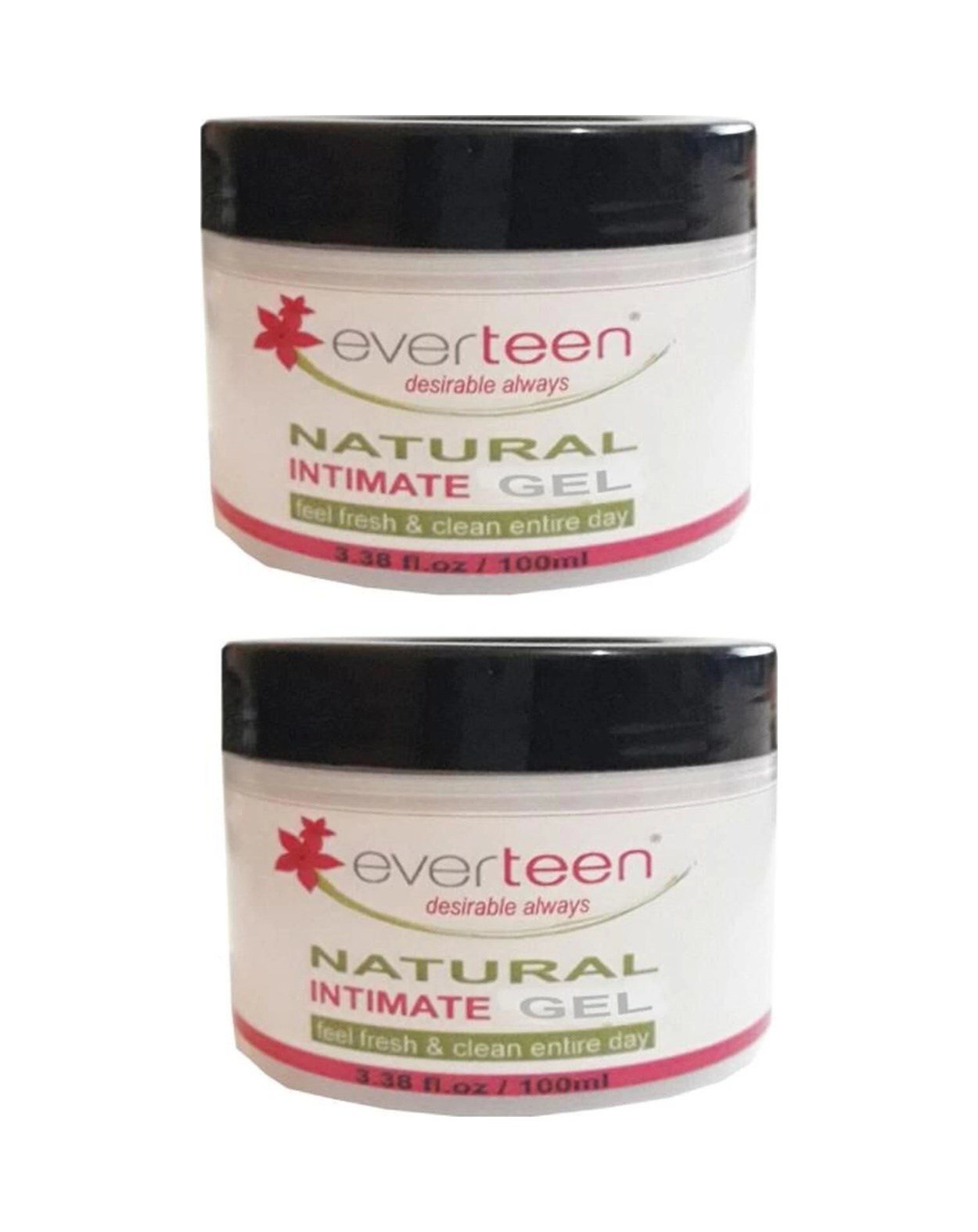 Süper Everteen Kadınlara Özel Doğal Genital Temizleyici Jeli 100 Ml 2 Adet