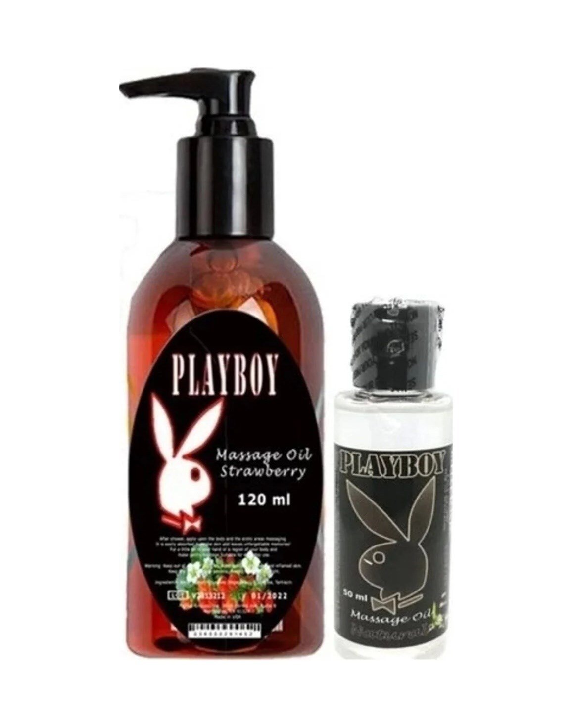 Süper Playboy Aromaterapi Çilek Massage Oil 120 Ml Natural Aromalı Massage Vücut Masaj Yağı 50 Ml