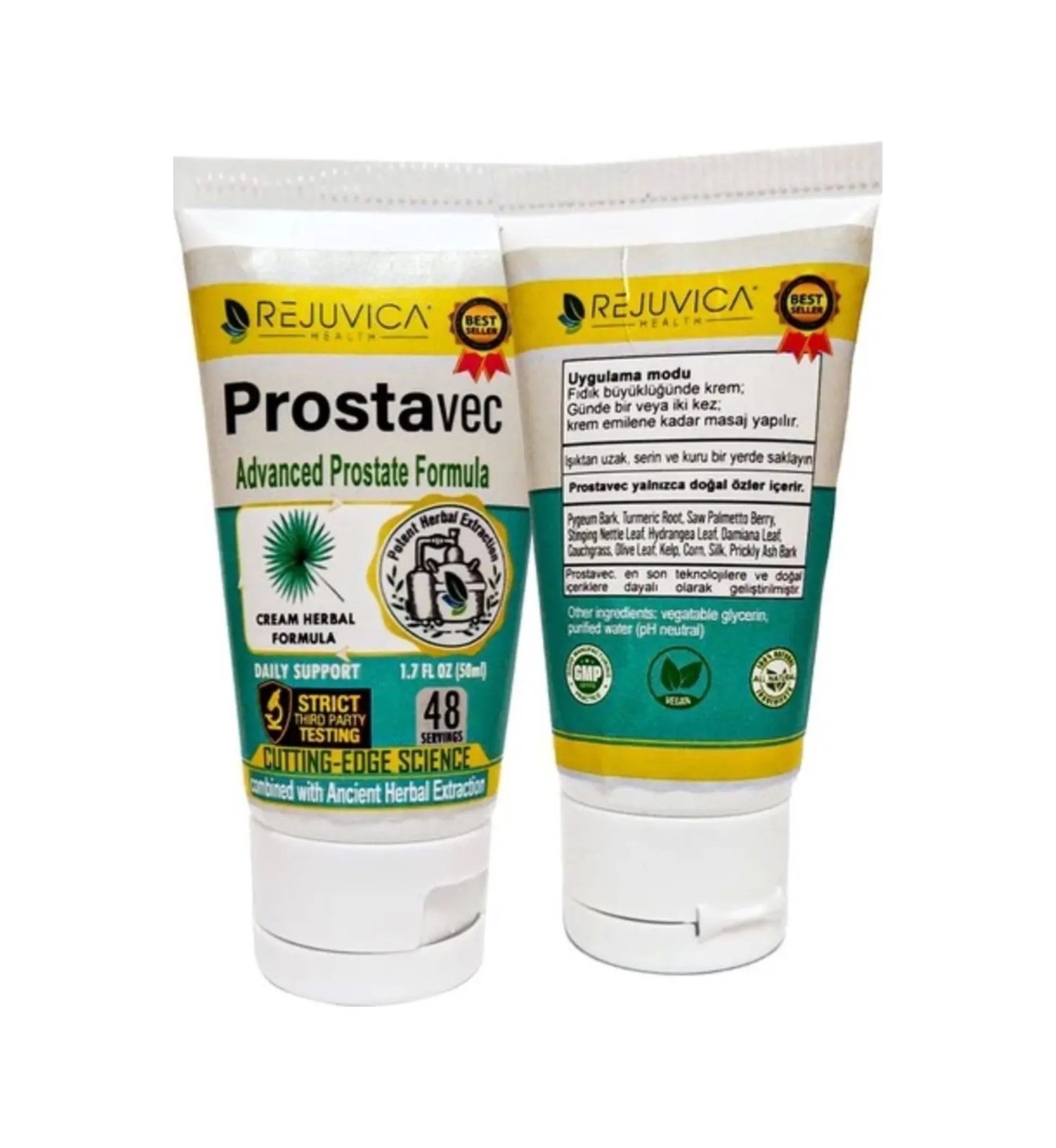 Süper Prostavec 50 Ml Krem Erkeklerin Özel Leyici Krem