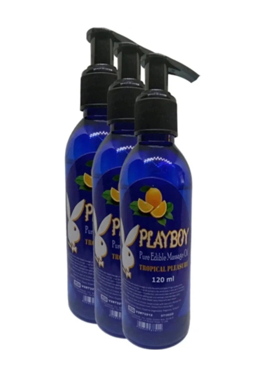 Süper Pure Edible Massage Oil 120ml Portakal Aromalı Masaj Yağı X 3 Adet