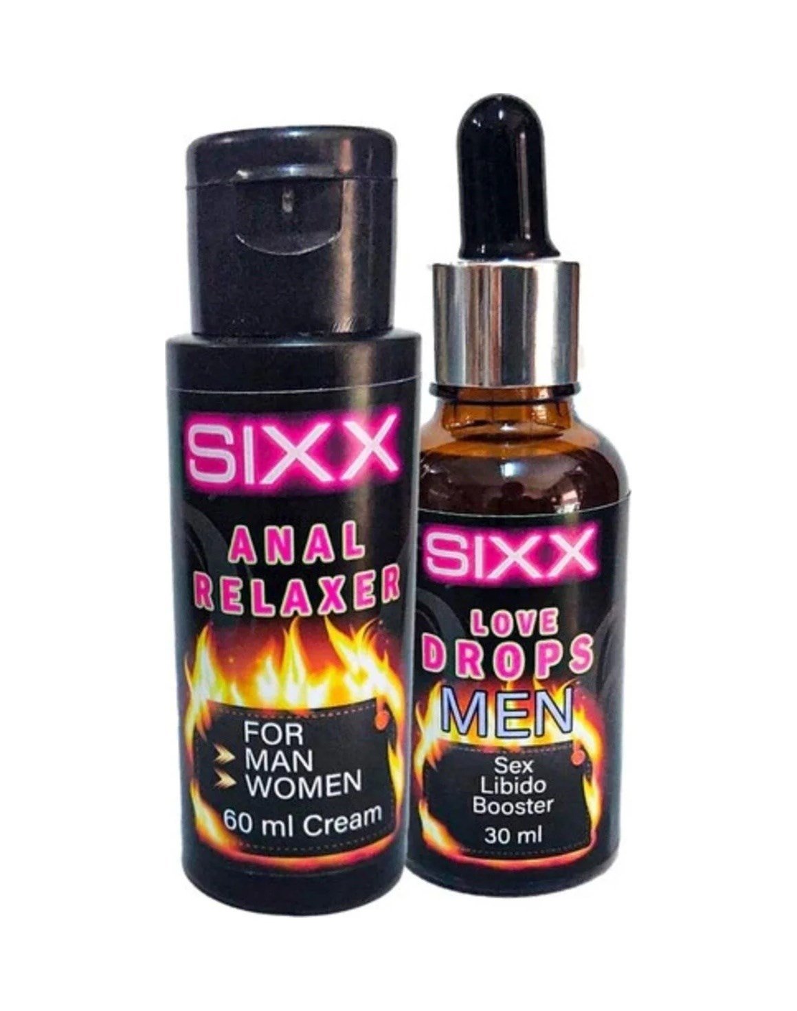 Süper Sixx Kadın Ve Erkeklere Krem Ve Erkeklere Özel Damla