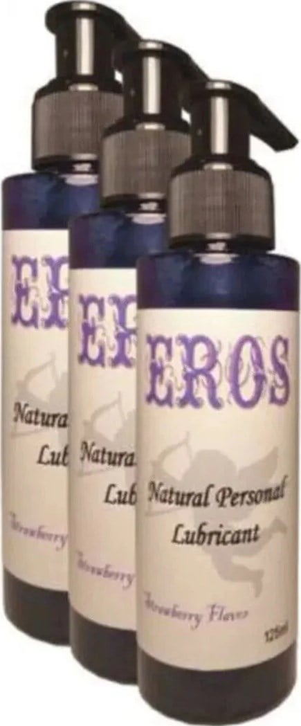Süper Strawberry Flavor Natural Personal Lubricant 375 Ml Çilek Aromalı Kayganlaştırıcı X 3 Adet