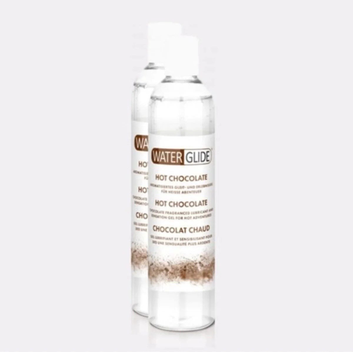 Süper Water Glide Waterglide Hot Chocolate Lubricant Gel 400ml Çikolata Aromalı Jel 2 Adet