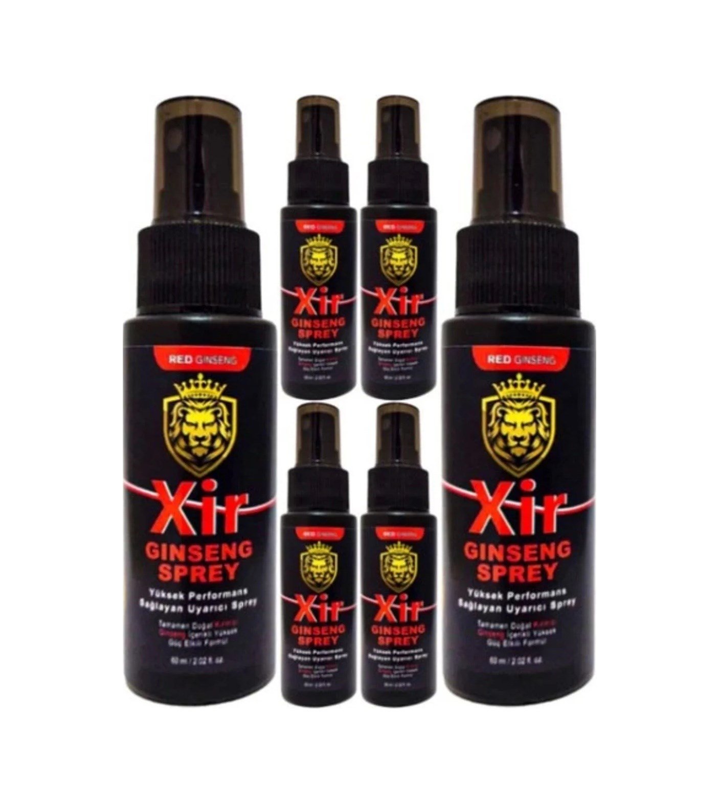 Süper Xir 60 Ml Erkeğe Özel Karışım 3xeffect 6 Adet Sprey