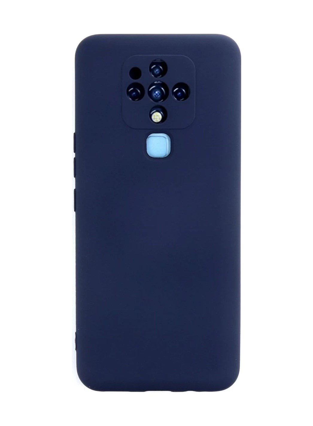 Tecno Camon 16 Uyumlu Kılıf Nano İçi Kadife Silikon - Lacivert Belirtilmemiş