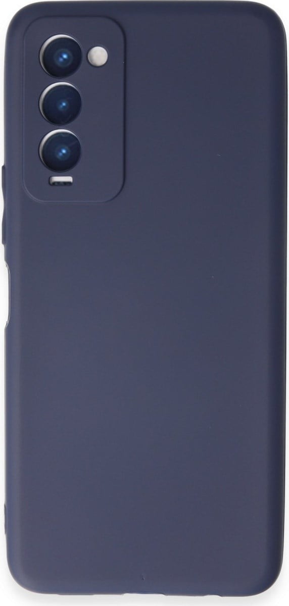 Tecno Camon 18 Uyumlu Kılıf First Silikon - Lacivert Belirtilmemiş