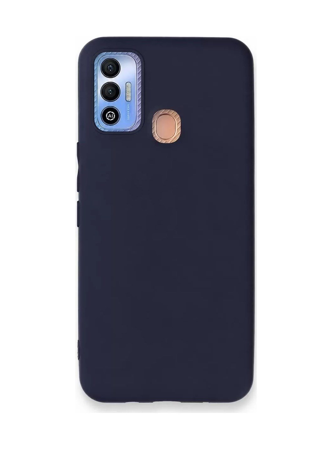 Tecno Spark 7t Uyumlu Kılıf First Silikon - Lacivert Belirtilmemiş