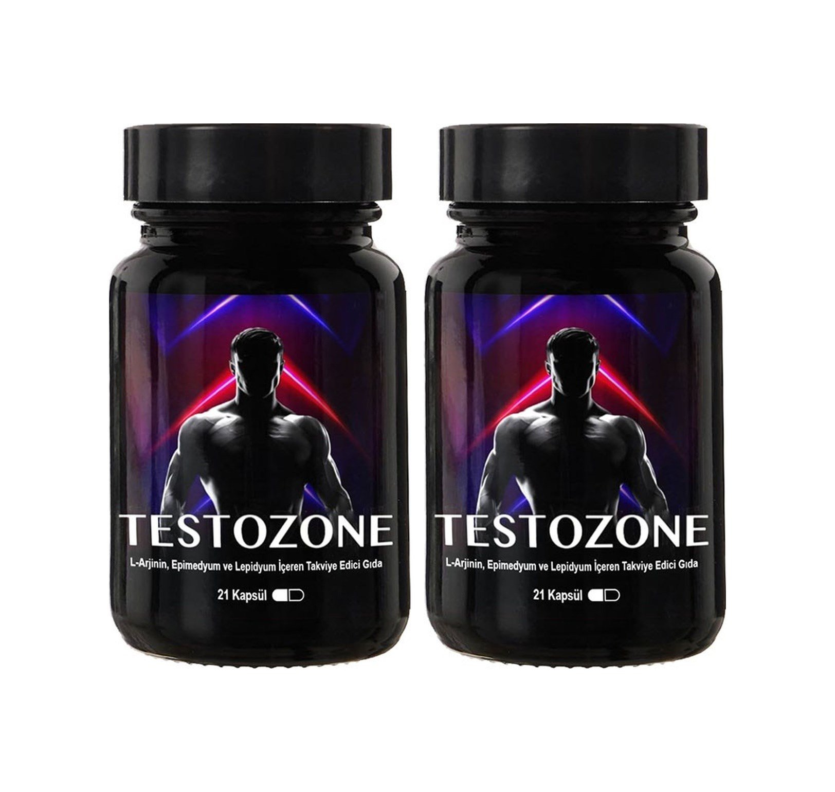 Testozone 2 Kutu Erkeklere Özel L-argininli Lepidyumlu 21li Formül