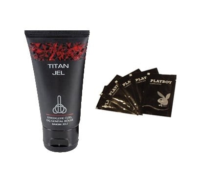 Titan Pe.nis Bakım Jeli + 5li Jel