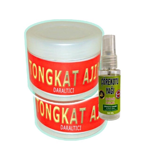 Tongkat Ajimat Madura 3 Adet 100 Ml Vajinapress Masaj Kremi + 30 Ml Çörek Otu Yağı