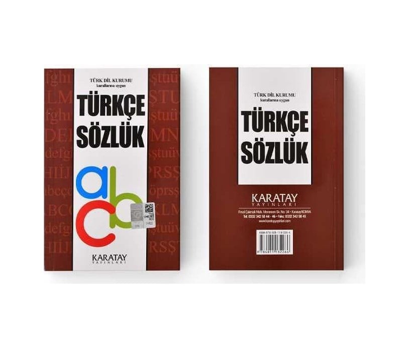 Türkçe Sözlüğü 1 Adet