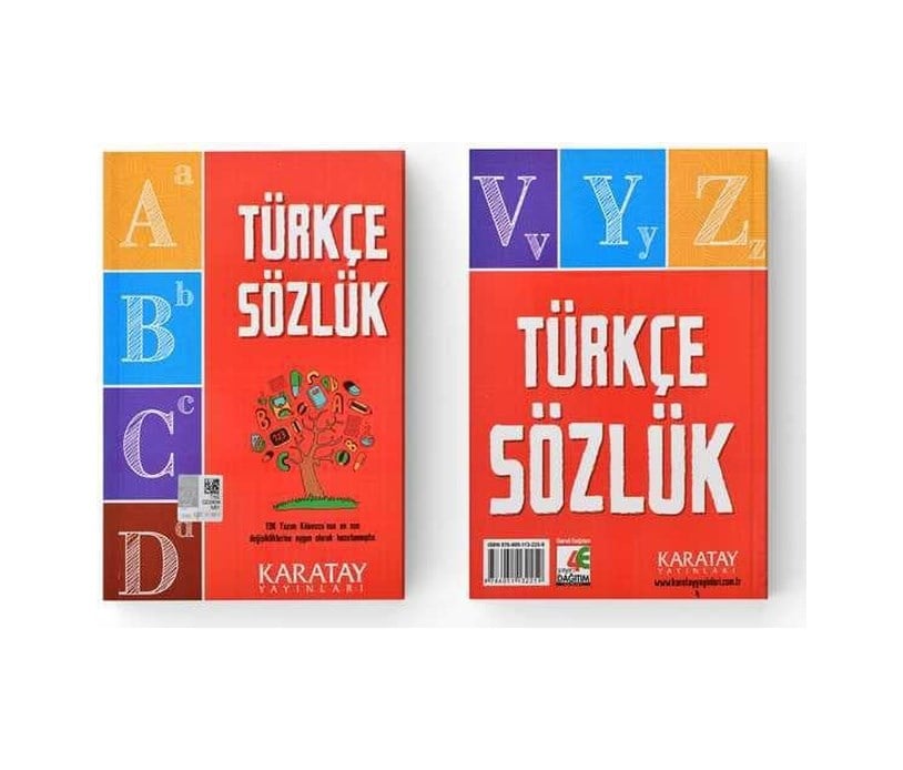 Türkçe Sözlük Büyük Boy 1 Adet