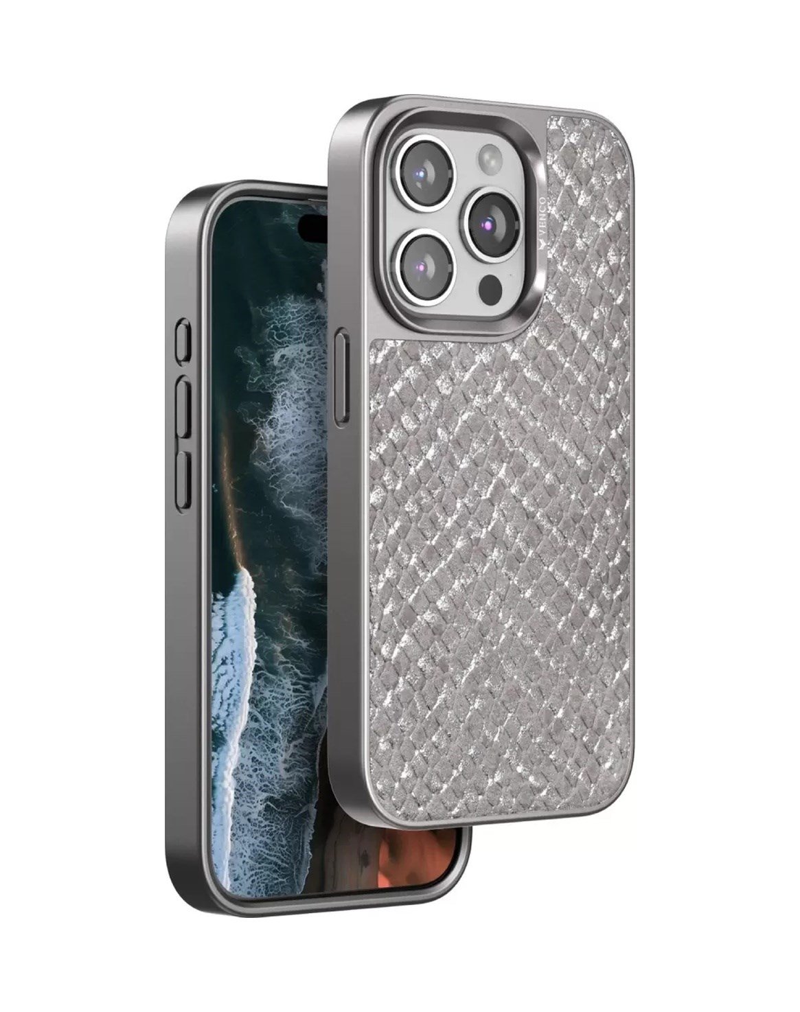 Venco Apple Uyumlu iPhone 15 Pro Uyumlu Viper Kapak - Titan Gri Belirtilmemiş