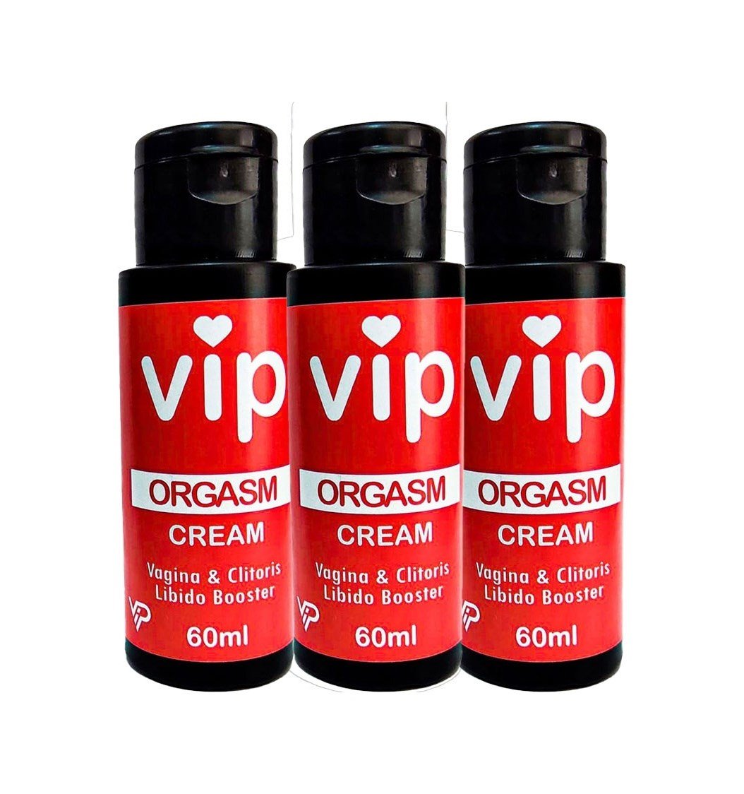 Vip Kadınlar Için Vajinaclitoris Libidocream 3 Adet Vajinaveklitoris Zevkarttırıcı Krem 60 Ml