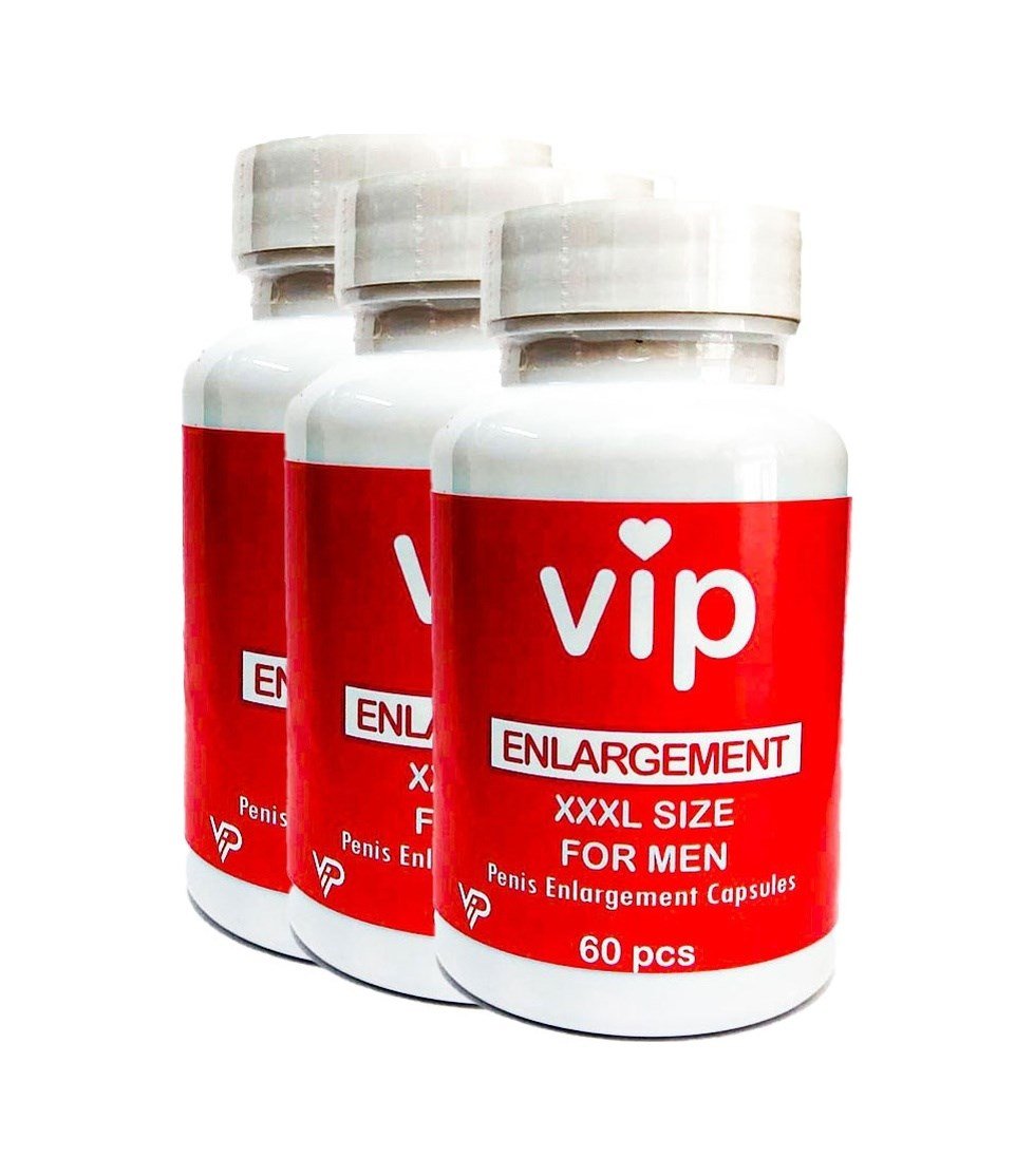 Vip Xxxlcapsules For Men 3 Adet 60 Pcs Erkekler Için Büyütücükapsüller 60 Lı
