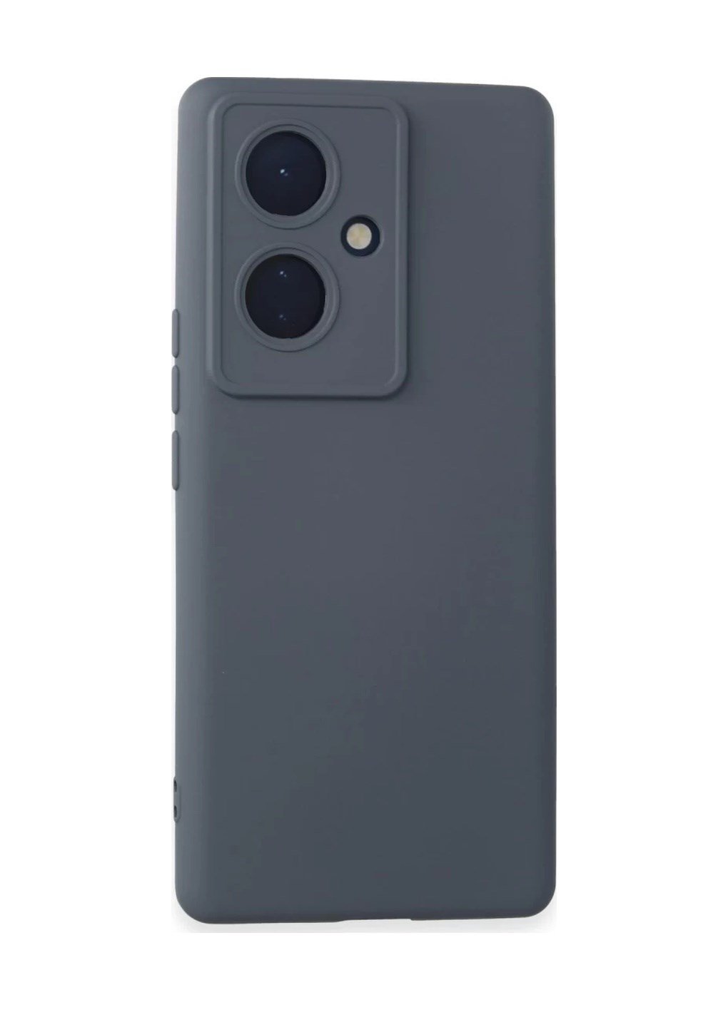 Vivo V29 Lite Uyumlu Kılıf Nano İçi Kadife Silikon - Gri Belirtilmemiş