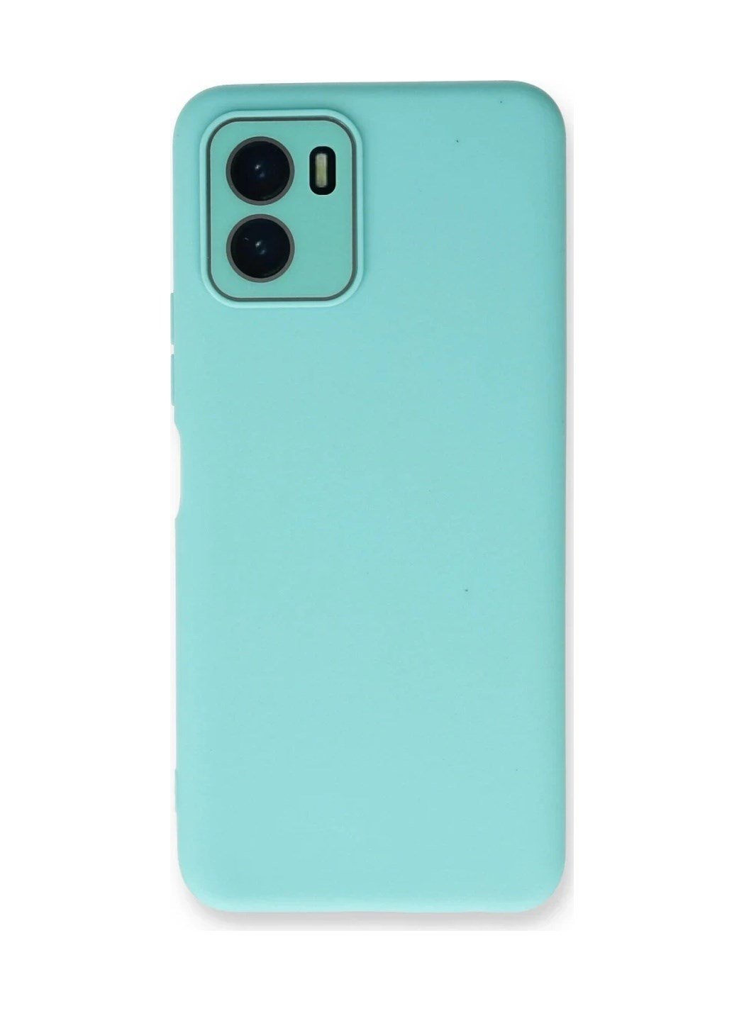 Vivo Y15s Kılıf Lansman Glass Kapak - Turkuaz 0.2M-Çok Renkli