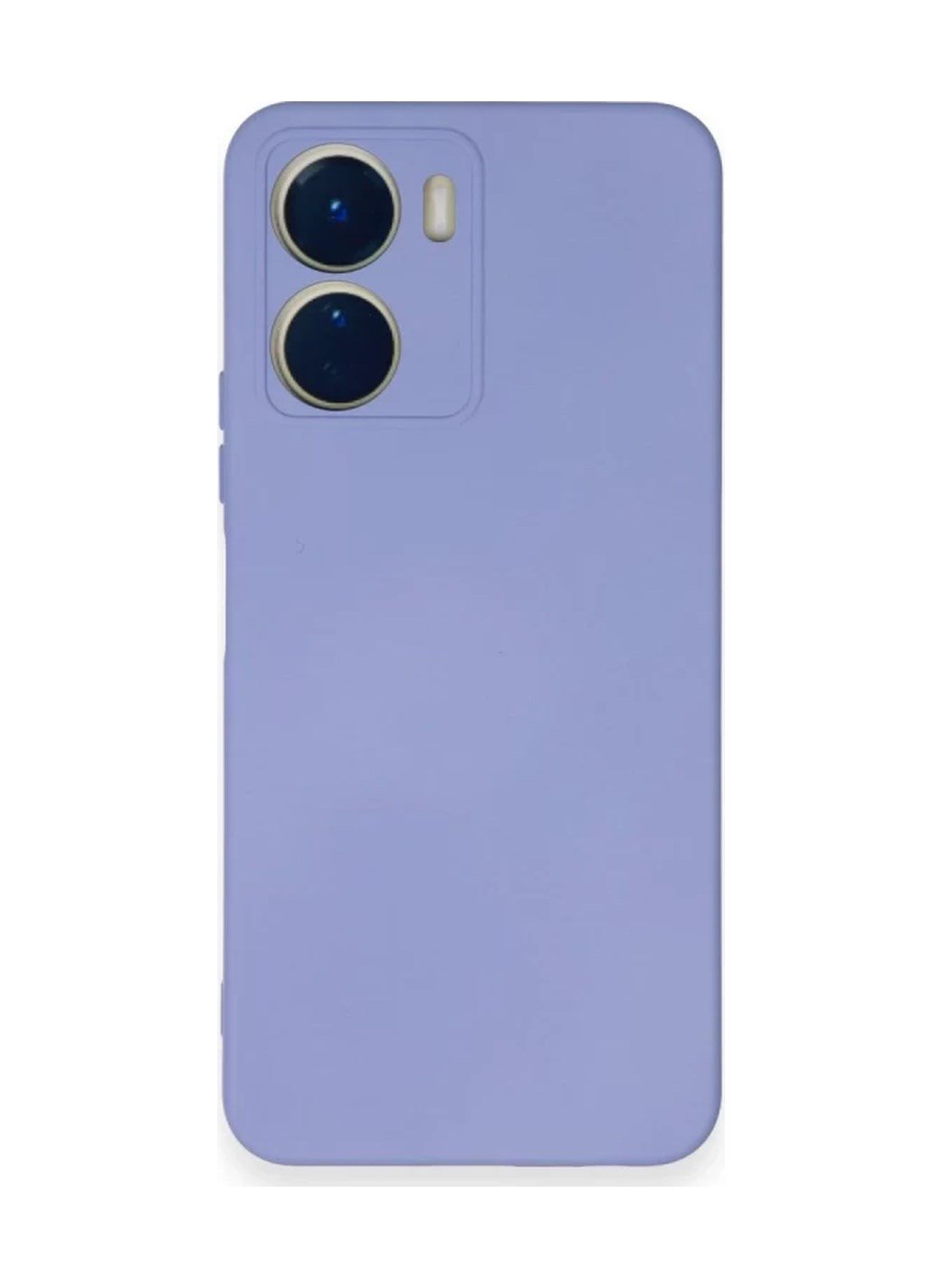 Vivo Y16 Uyumlu Kılıf Nano İçi Kadife Silikon - Lila Belirtilmemiş
