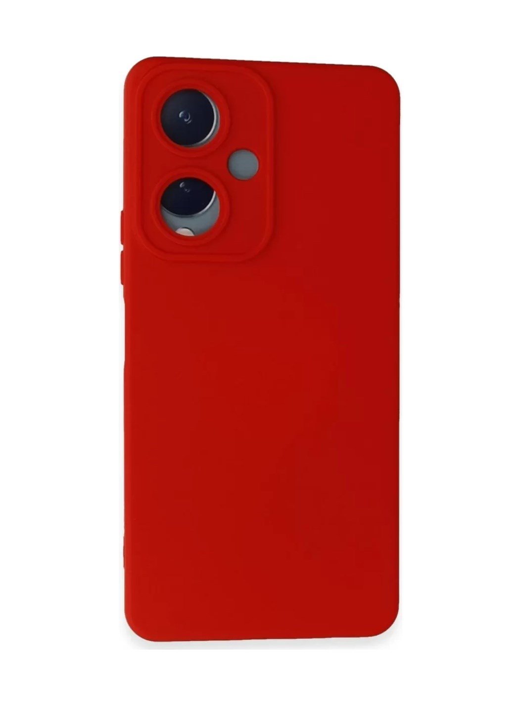 Vivo Y17s Uyumlu Kılıf Nano İçi Kadife Silikon - Kırmızı Belirtilmemiş