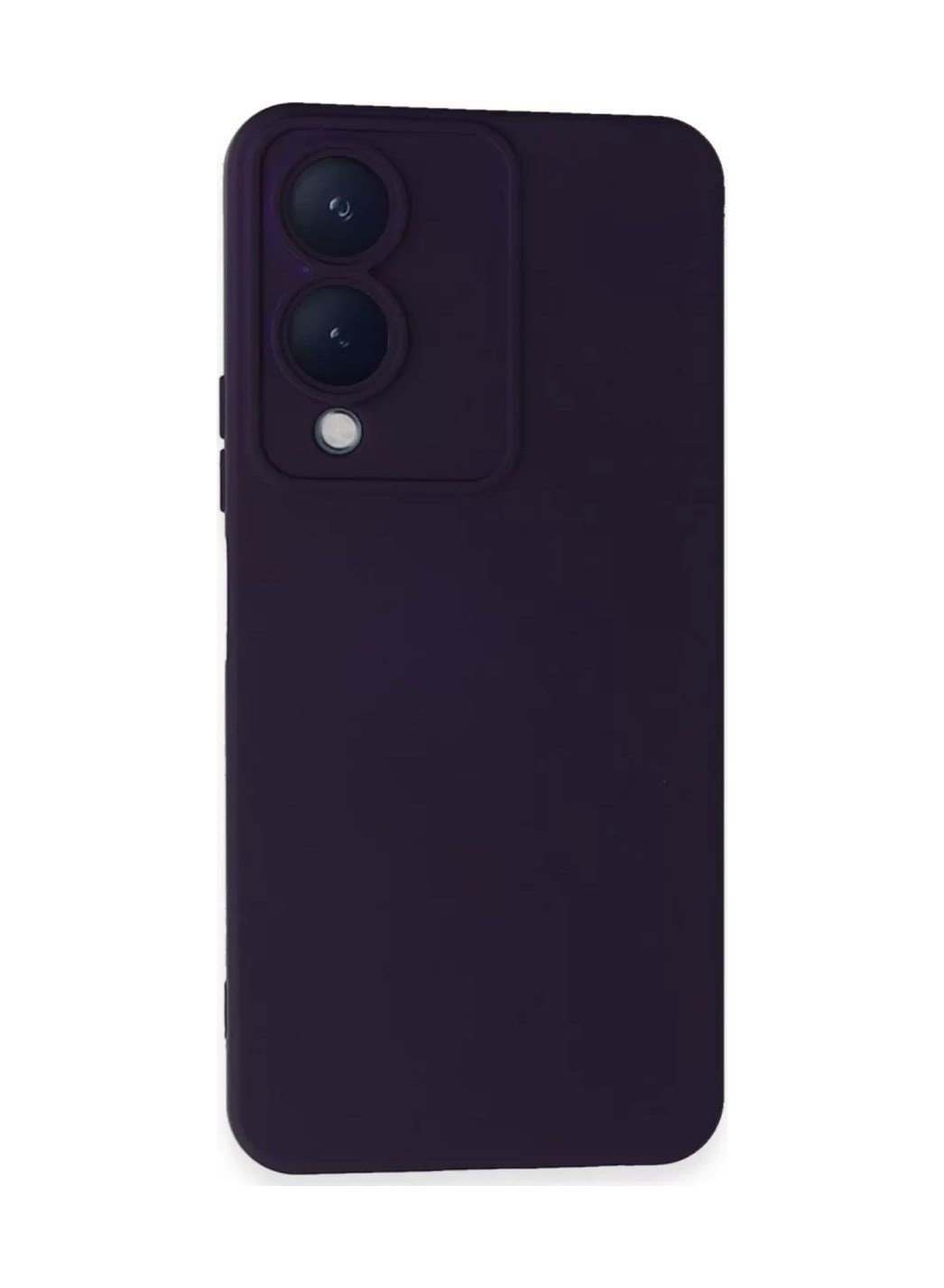Vivo Y17s Uyumlu Kılıf Nano İçi Kadife Silikon - Mor Belirtilmemiş