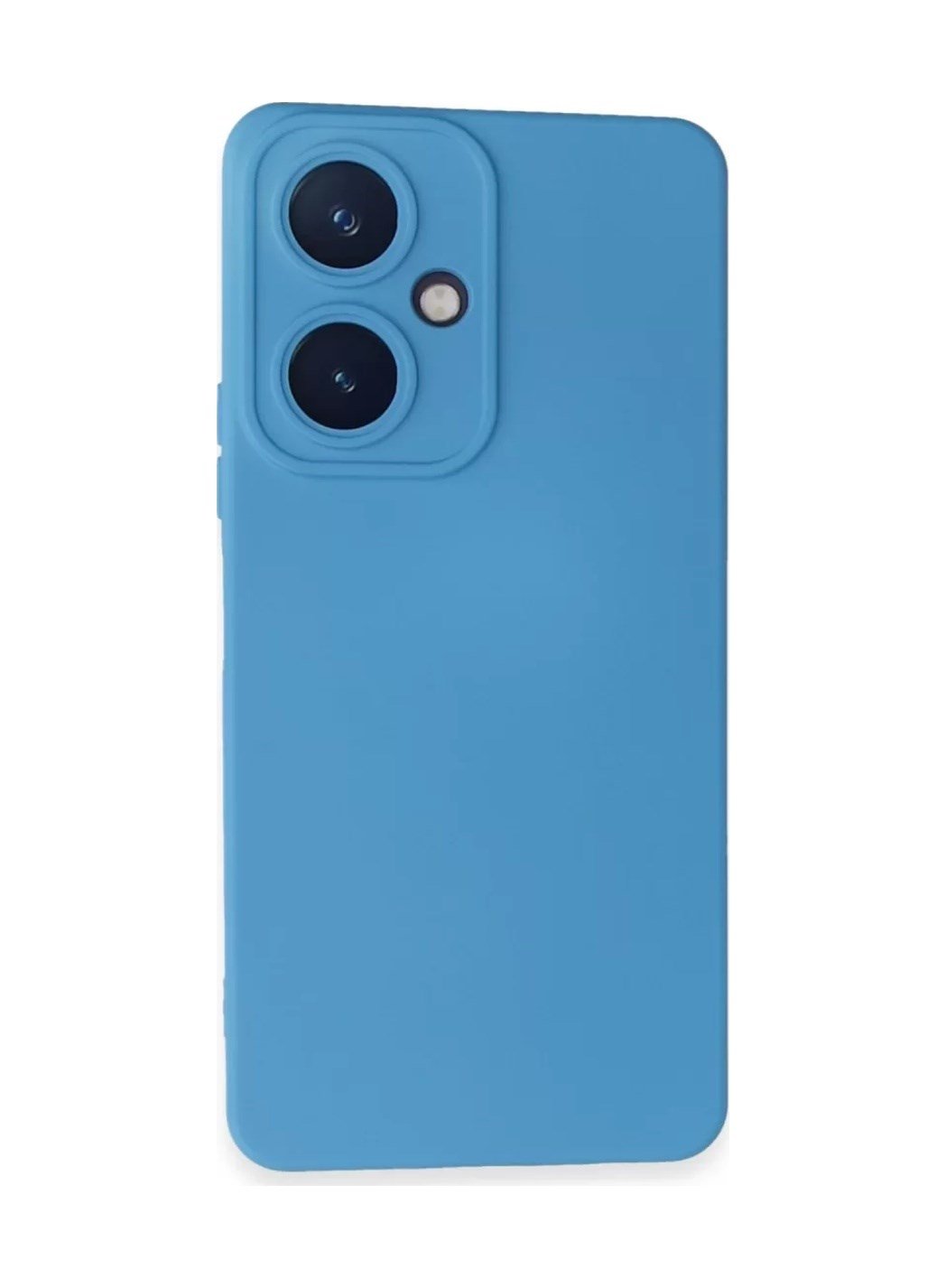 Vivo Y27 Uyumlu Kılıf Nano İçi Kadife Silikon - Mavi Belirtilmemiş