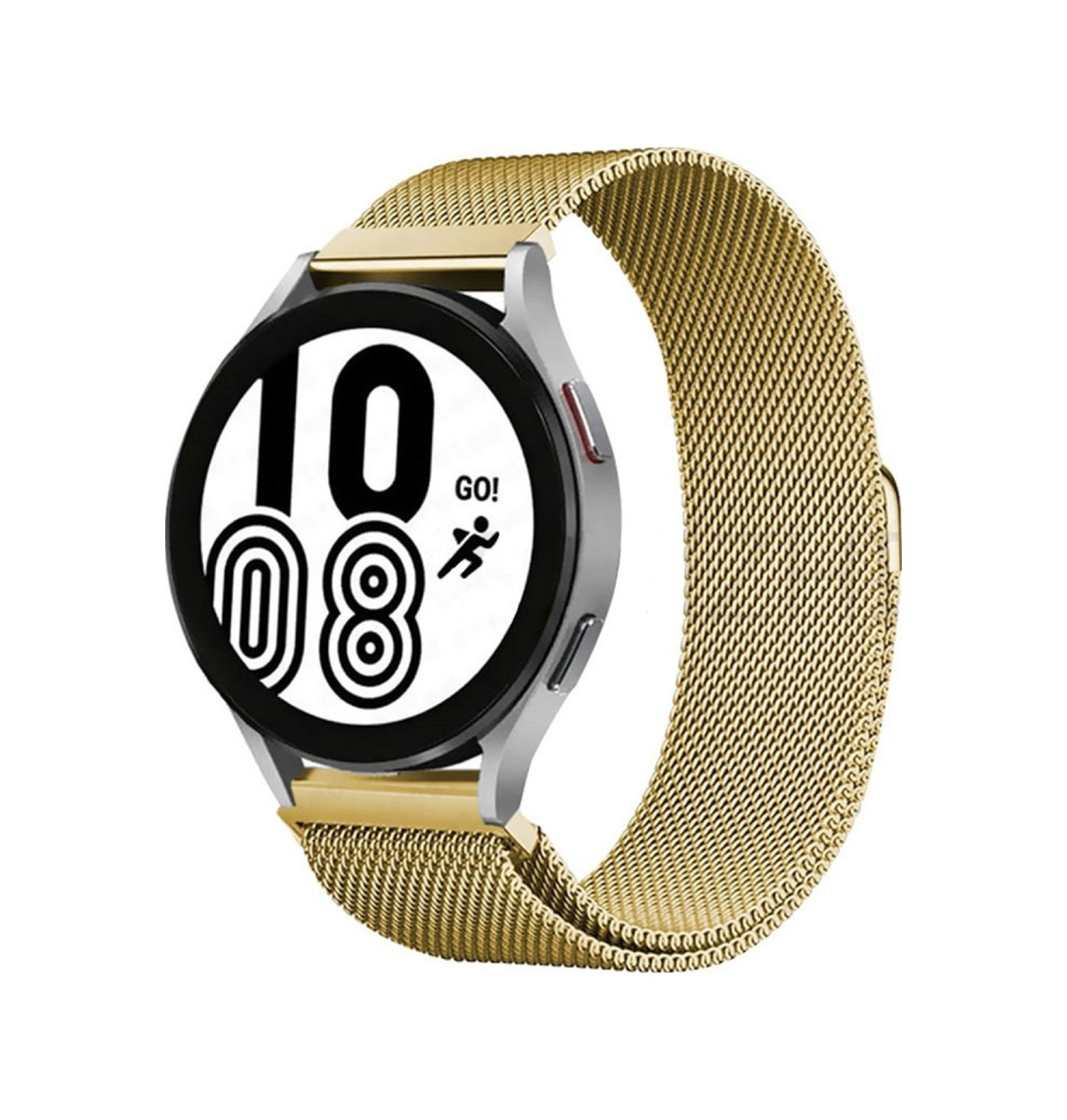 Watch 22mm Uyumlu Metal Mıknatıslı Kordon - Gold Diğer