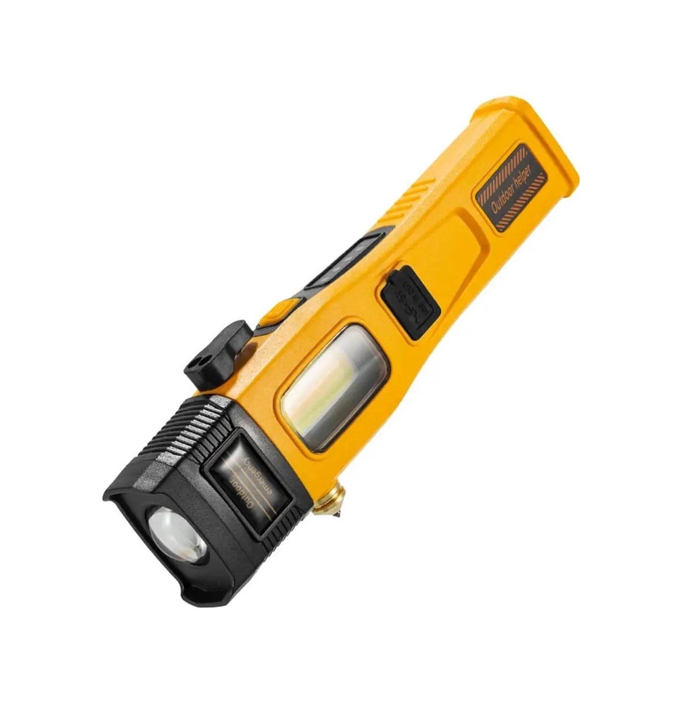 Ws-1414 Cam Kıracaklı Dijital Göstergeli Mıknatıslı Şarjlı Acil Durum Tamirci Feneri