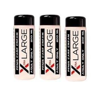 X-tra Large Erkeklere Özel Boyutlandırıcı X-large Krem 125 Ml X 3