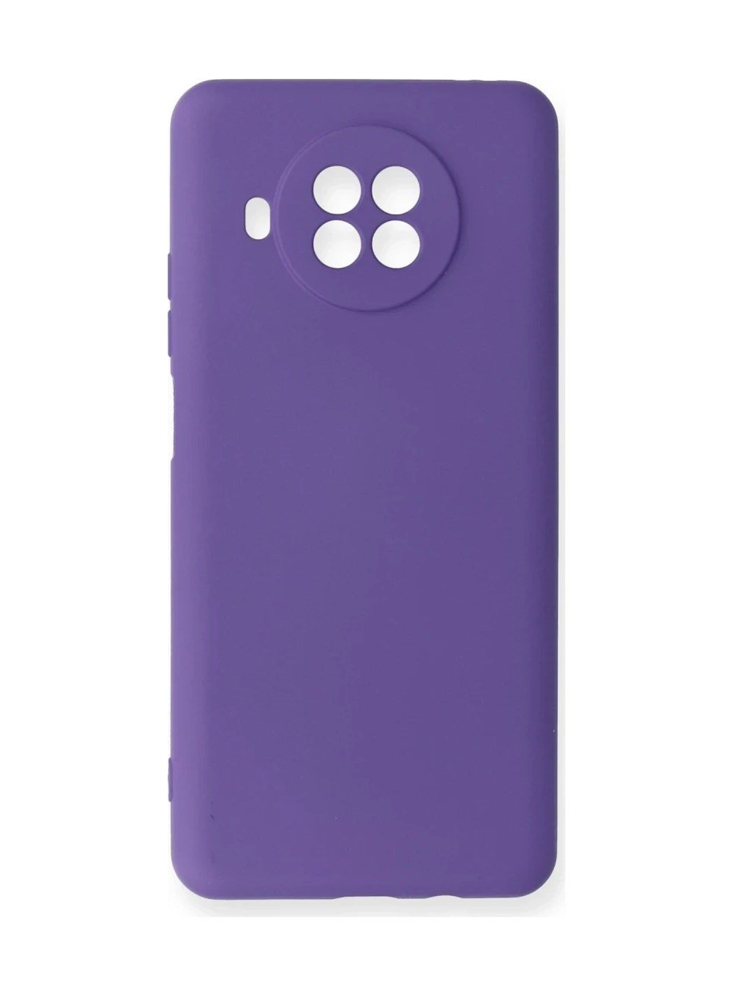 Xiaomi Mi 10t Lite Kılıf Nano İçi Kadife Silikon - Mor 0.2M-Çok Renkli