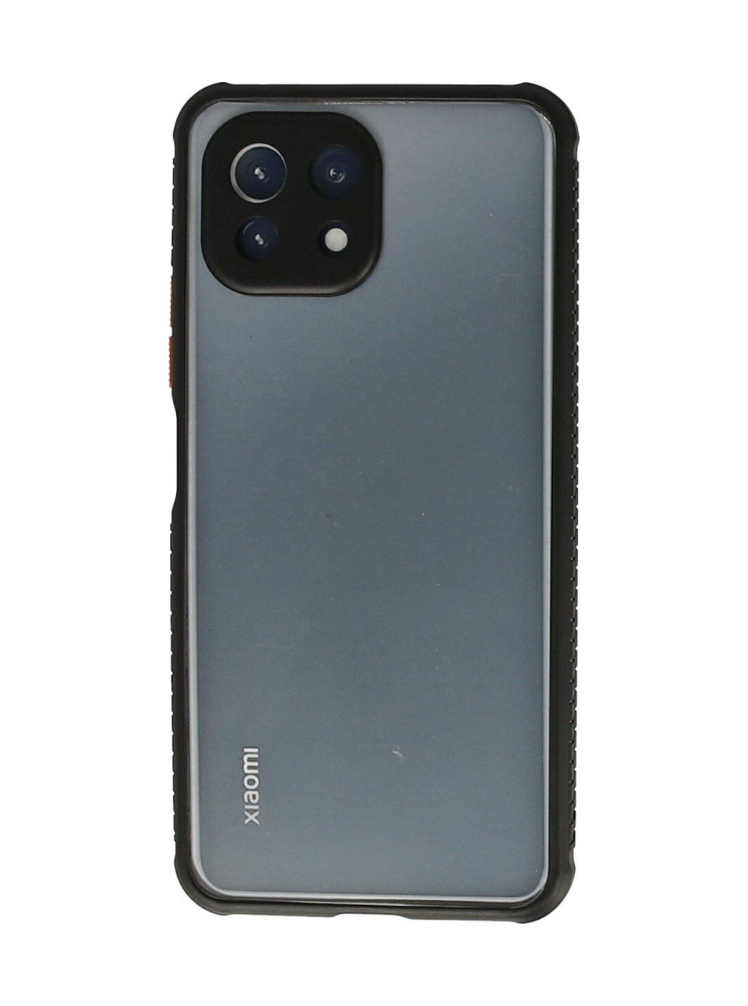 Xiaomi Mi 11 Lite Uyumlu Kılıf Miami Şeffaf Silikon - Siyah Belirtilmemiş