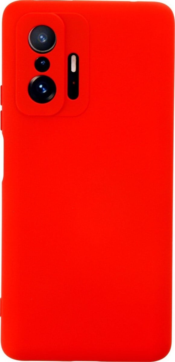 Xiaomi Mi 11t Pro Uyumlu Kılıf Nano İçi Kadife Silikon - Kırmızı Belirtilmemiş